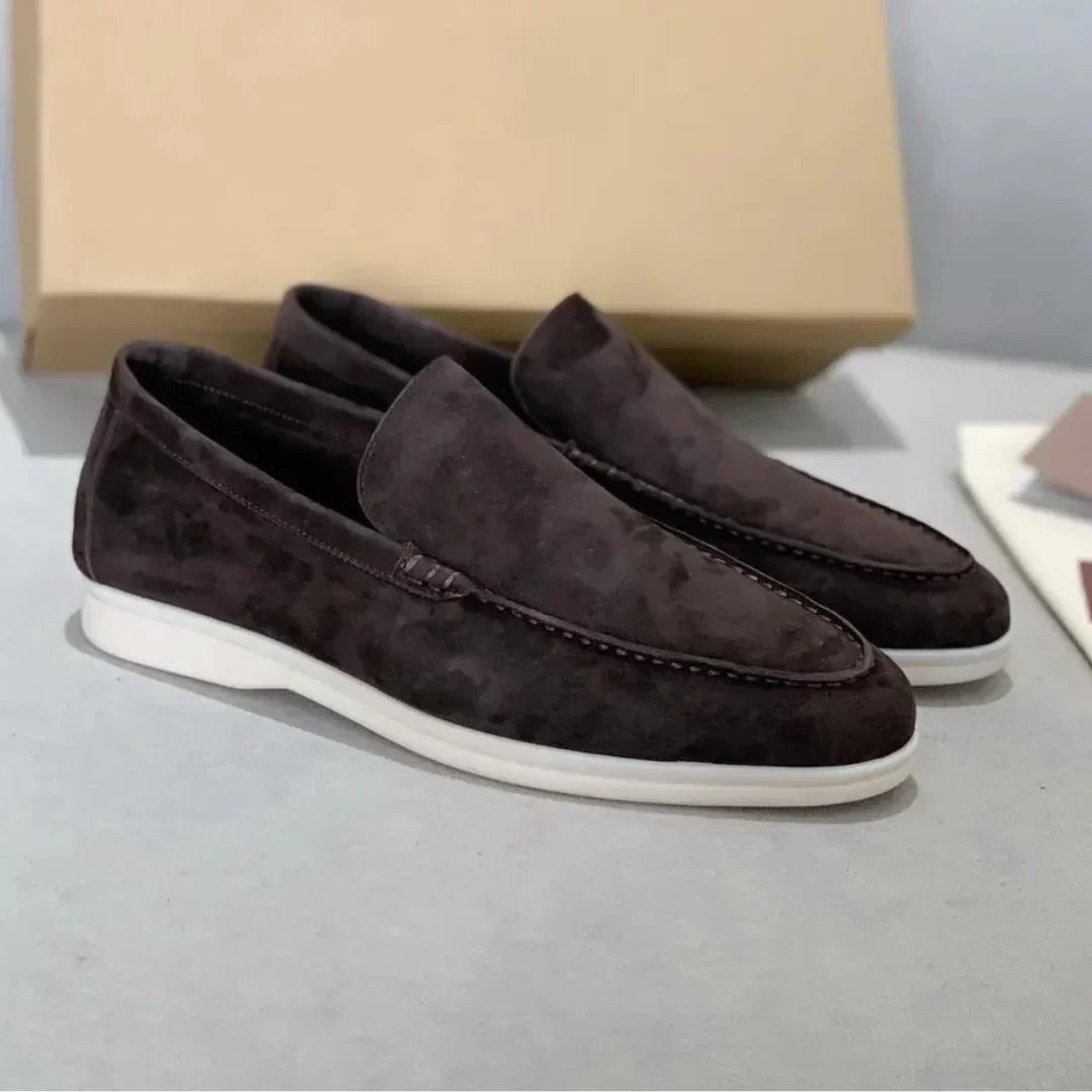Loafers - suede instappers voor dames