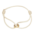 Élégance trinity armband - verfijnde damesarmband met gouden en zilveren accenten