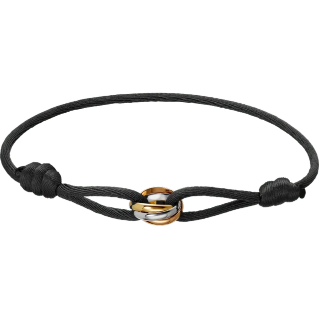 Élégance trinity armband - verfijnde damesarmband met gouden en zilveren accenten