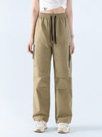 Dames cargo broek met stretch voor casual wear - duurzame trousers met meerdere zakken