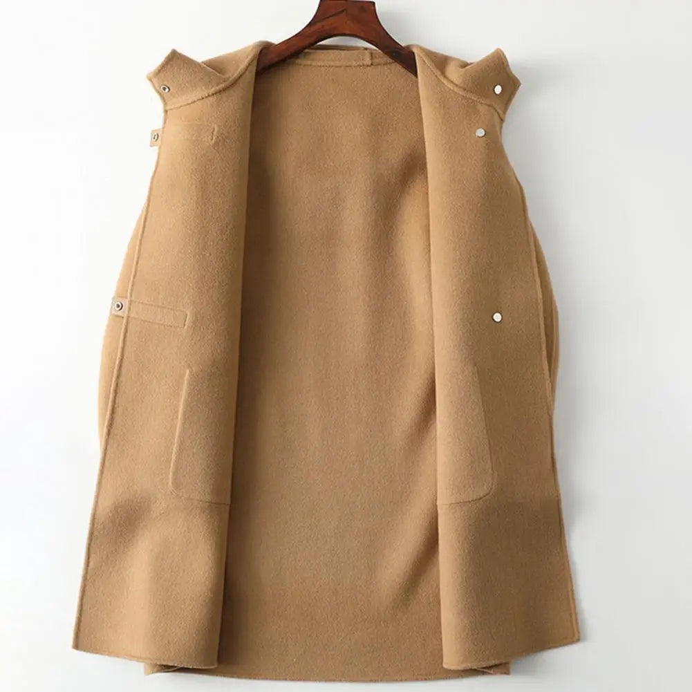 Dames hooded kasjmierjas - omkeerbare warme buitenkleding - Bakkermode.nl