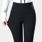 Hoge taille stretchbroeken - dames chic tailleurbroeken