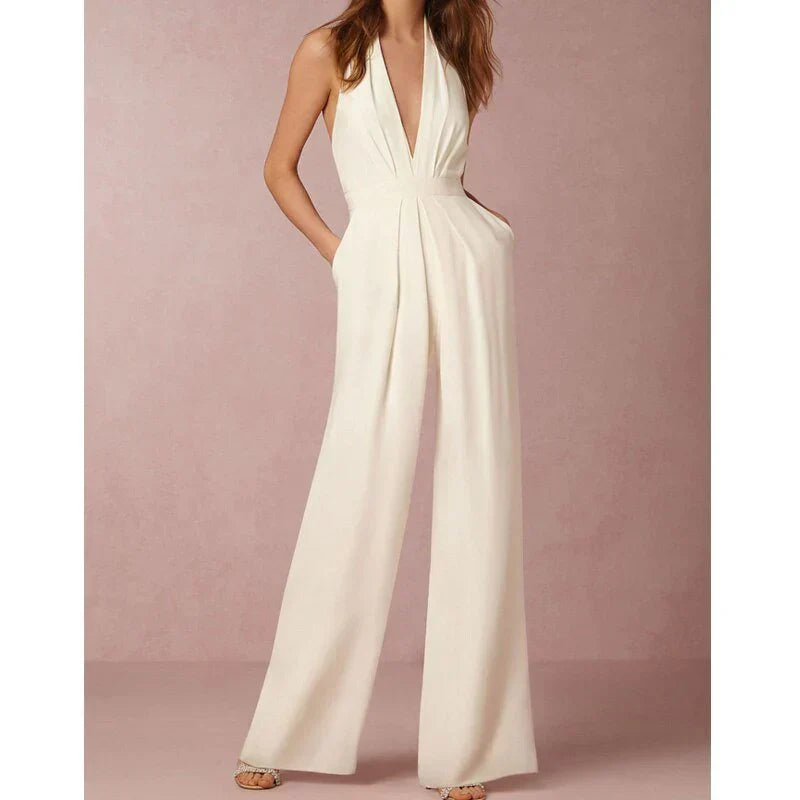 Elegante jumpsuit - stijlvolle mouwloze damesoutfit