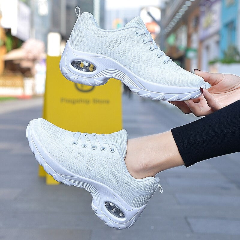 Dames sportschoenen - ademende atleet trainers voor een actieve levensstijl