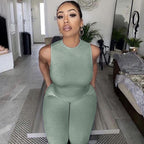 Vrouwen jumpsuit met een flatterend design voor casual of formele gelegenheden - elegante en relaxte all-in-one outfit