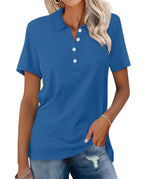 Dames polo shirt - ademend en stijlvol casual top
