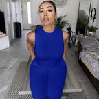 Vrouwen jumpsuit met een flatterend design voor casual of formele gelegenheden - elegante en relaxte all-in-one outfit