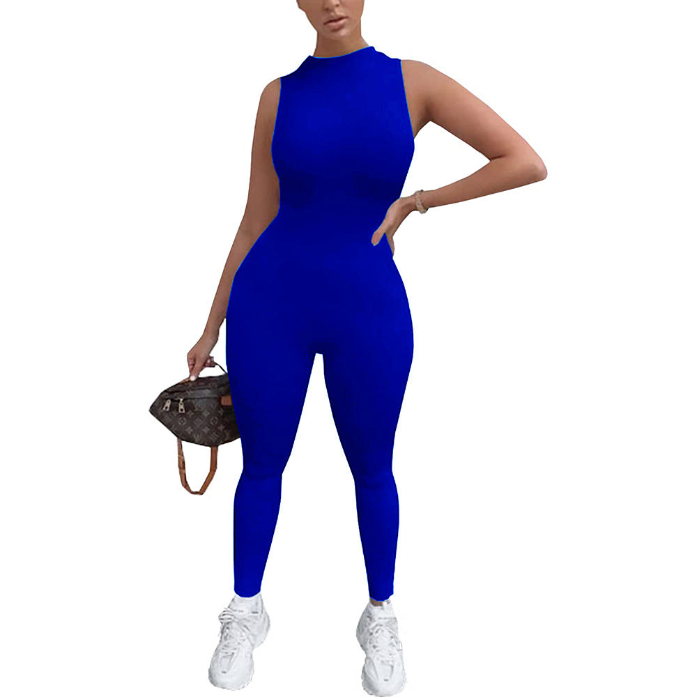 Vrouwen jumpsuit met een flatterend design voor casual of formele gelegenheden - elegante en relaxte all-in-one outfit