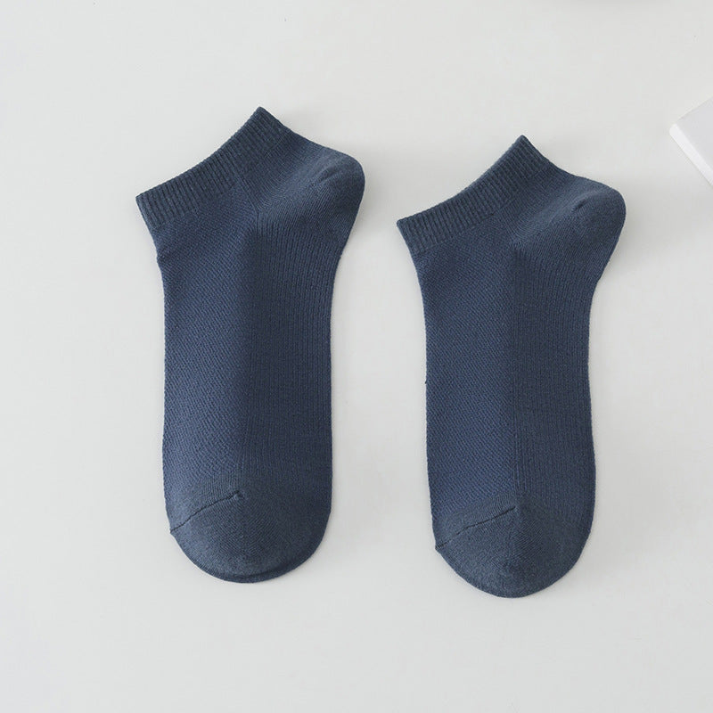 5-delige dames enkelsokken - ademend katoen zomercollectie