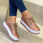 Dames casual platform sneakers - stijlvolle en schoenen
