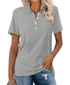Dames polo shirt - ademend en stijlvol casual top