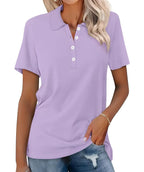 Dames polo shirt - ademend en stijlvol casual top