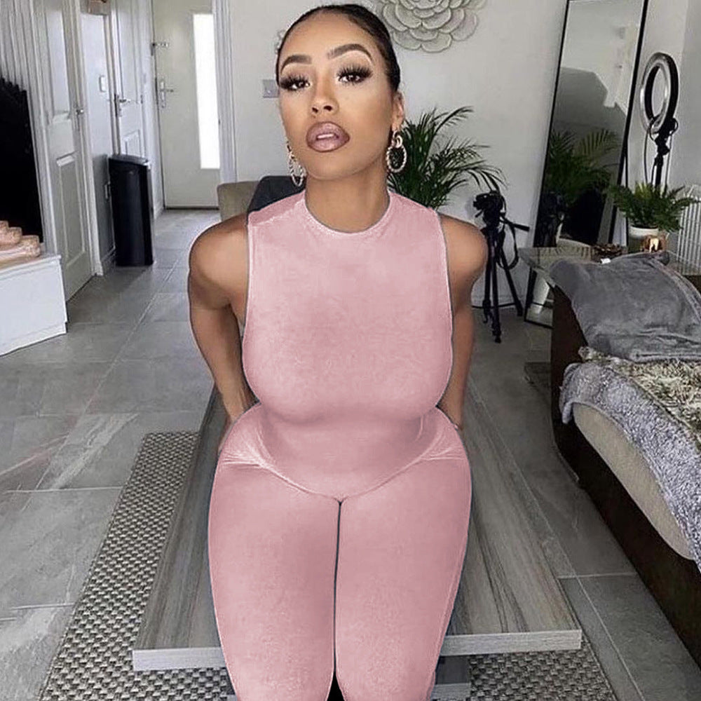 Vrouwen jumpsuit met een flatterend design voor casual of formele gelegenheden - elegante en relaxte all-in-one outfit