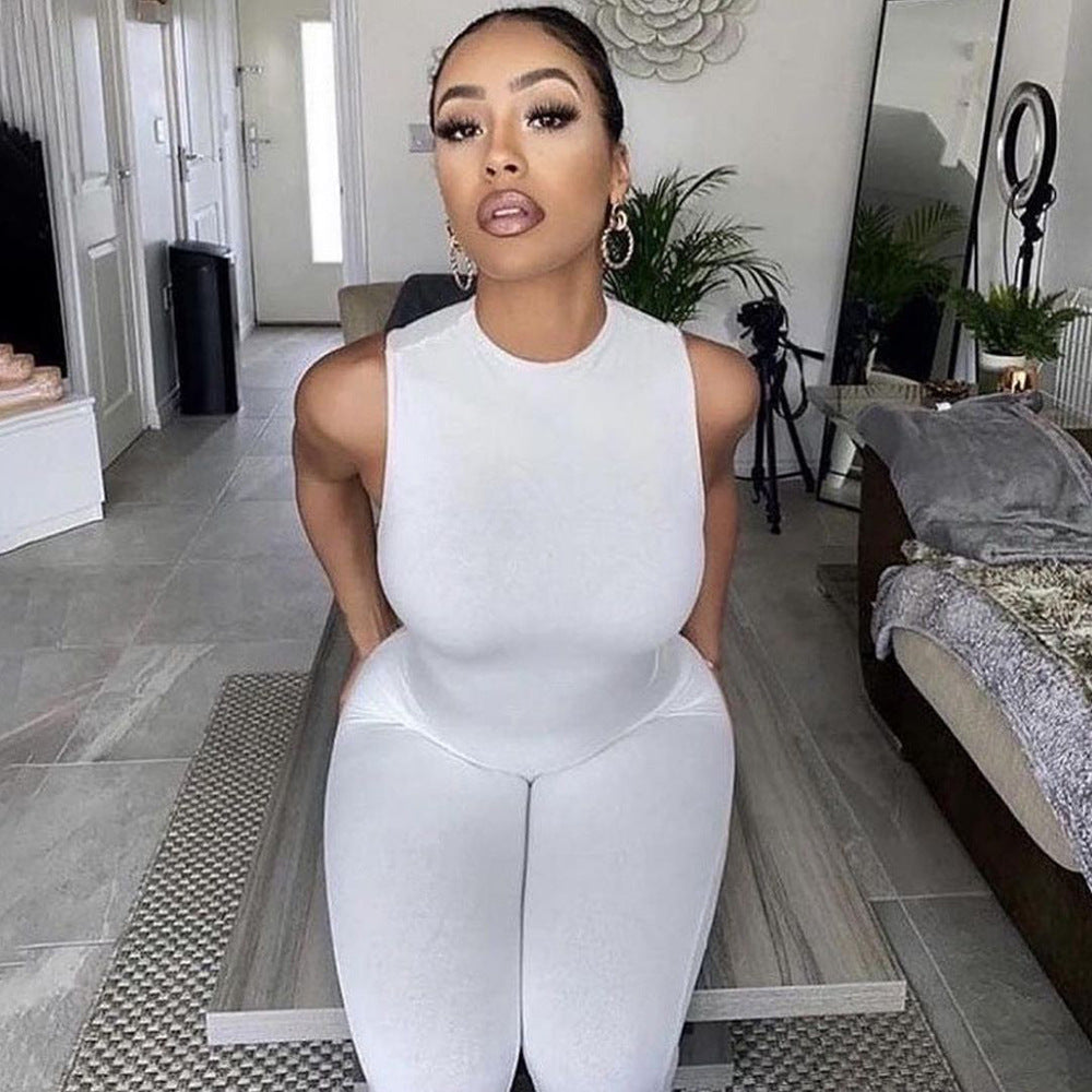 Vrouwen jumpsuit met een flatterend design voor casual of formele gelegenheden - elegante en relaxte all-in-one outfit