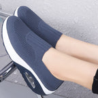 Slip-on sneakers - gezellige dames luchtkussen schoenen