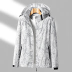 Dames lichte hoodiejacket - trendy outdoor jacket voor vrouwen
