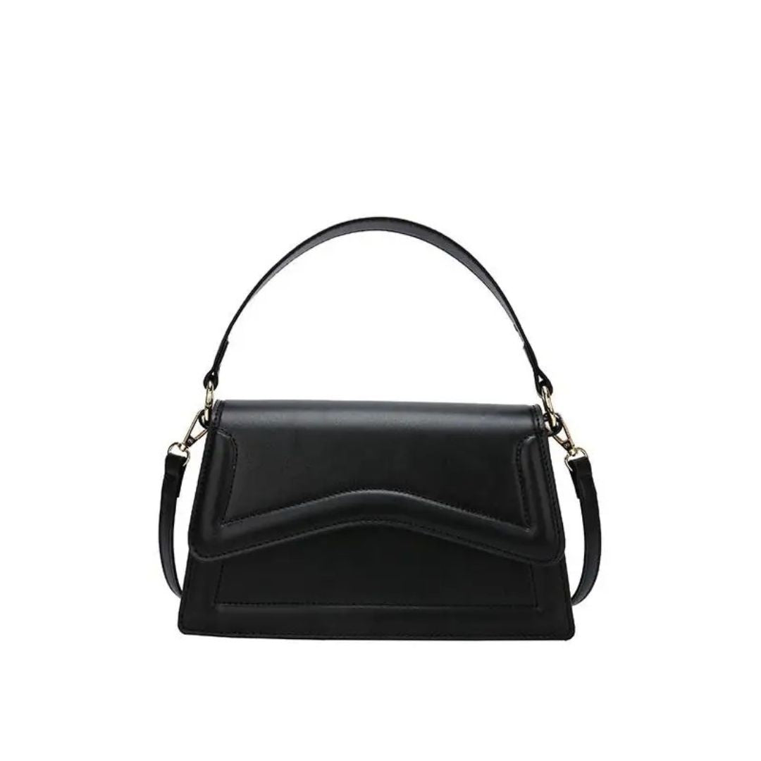 Damesleren handtas - elegante gestructureerde mini tote