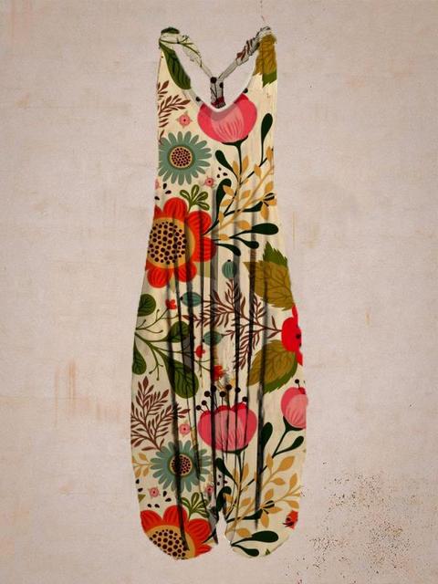 Dames casual jumpsuit - lichte zomeroutfit voor een elegante, relaxte look