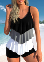 Dames tankini-top - lichtgewicht zwemkleding voor strandactiviteiten - moderne stijl voor actieve vrouwen