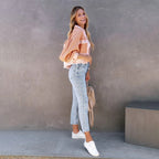 Dames oversized jacket - veelzijdige en stijlvolle buitenjas