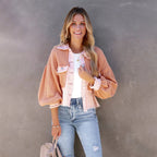 Dames oversized jacket - veelzijdige en stijlvolle buitenjas