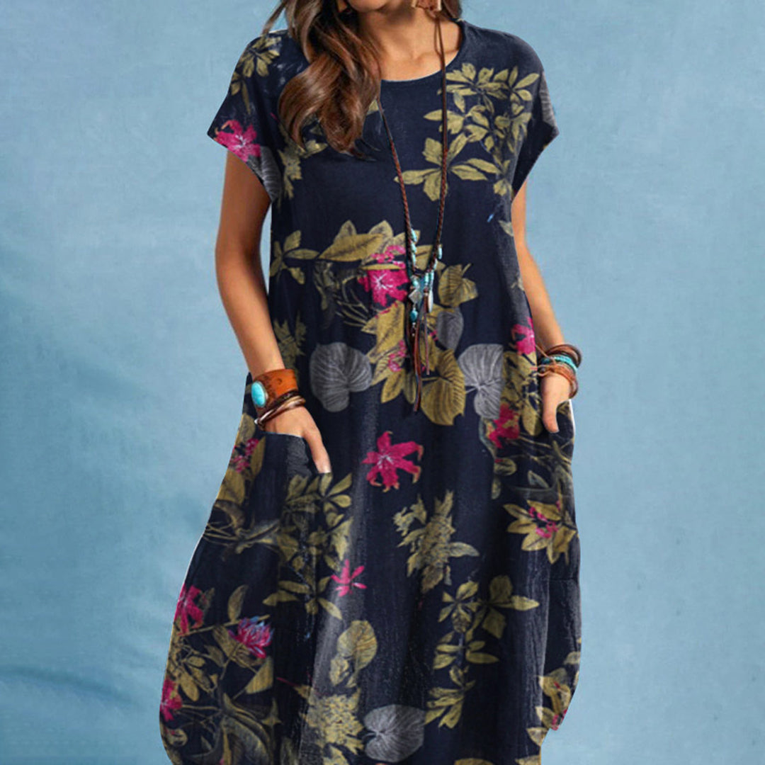 Bloemen tuniekjurk - veelzijdige outfit voor dames