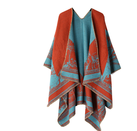 Poncho - stijlvolle boho wrap voor dames