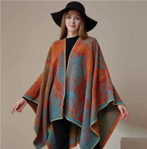 Poncho - stijlvolle boho wrap voor dames