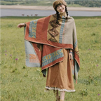 Poncho - stijlvolle boho wrap voor dames