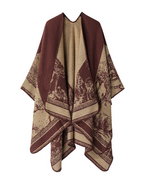 Poncho - stijlvolle boho wrap voor dames