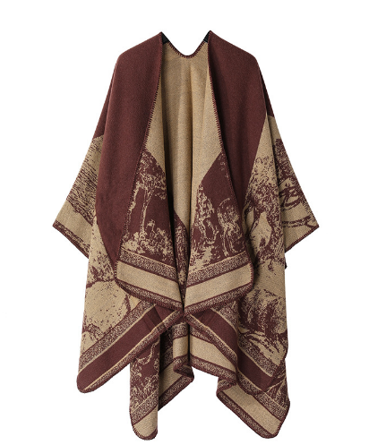 Poncho - stijlvolle boho wrap voor dames