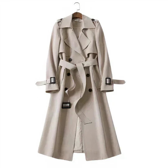 Trenchcoat - elegante lange damesjas