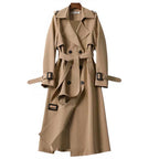 Trenchcoat - elegante lange damesjas