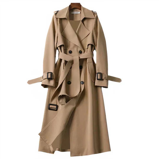 Trenchcoat - elegante lange damesjas