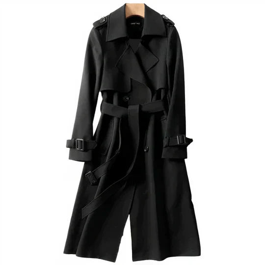 Trenchcoat - elegante lange damesjas