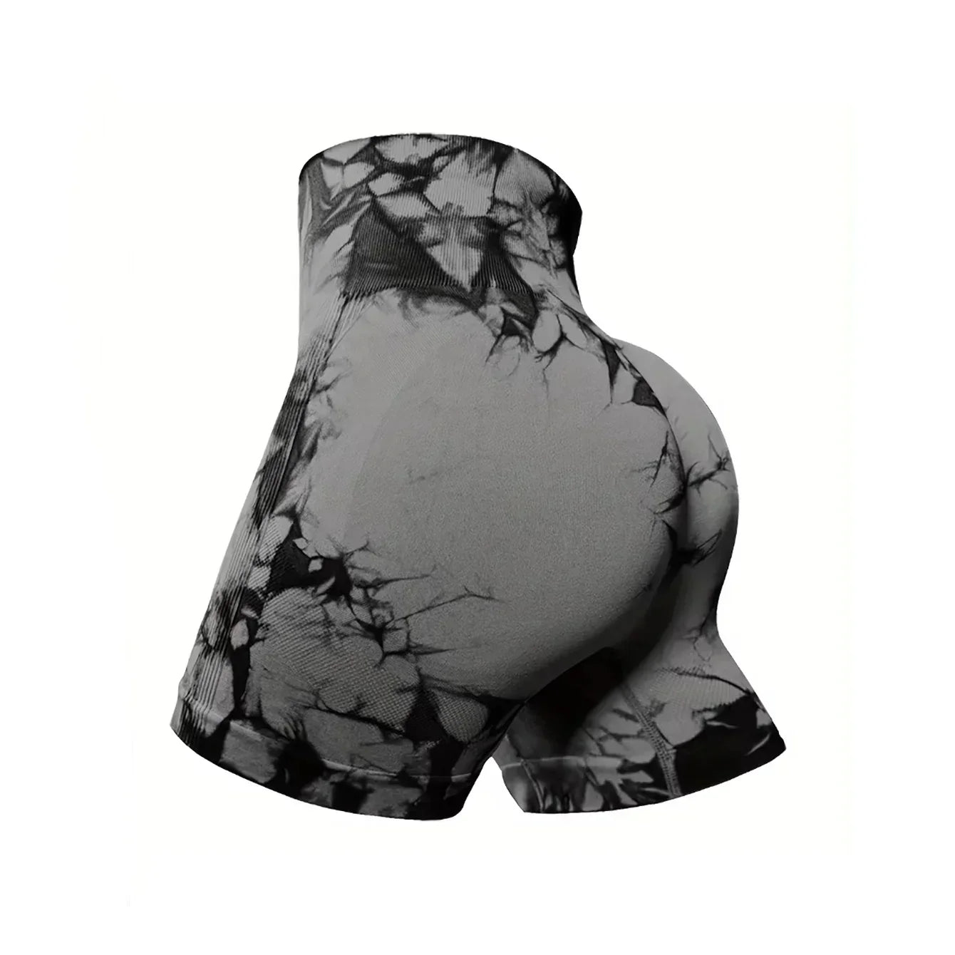 3-delige high-waisted shorts set voor dames - trendy sportieve kleding