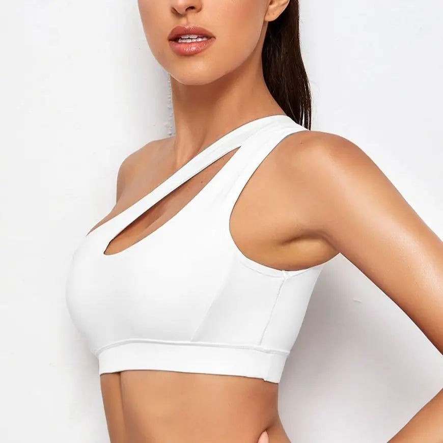 Athletische crop top - trendy dames sportkleding