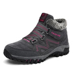 Dames winter enkellaarzen - warme en gezellige outdoor schoenen