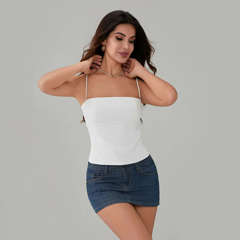 Slank sexy crop tops - Bakkermode.nl