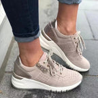 Dames casual sneakers - trendy veterschoenen voor dagelijks gebruik