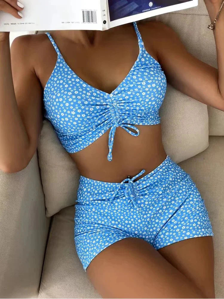 Bikini set met hoge taille - Bakkermode.nl