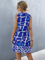 Zomerjurk met giraffeprint - Bakkermode.nl