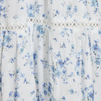 Bloemenjurk met spaghettibandjes - Bakkermode.nl