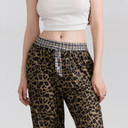 luipaardprint lounge broek - Bakkermode.nl