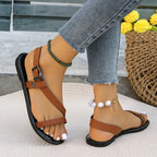 Sandalen met enkelbandje - Bakkermode.nl