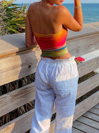 Kleurrijke wikkeltop - Bakkermode.nl