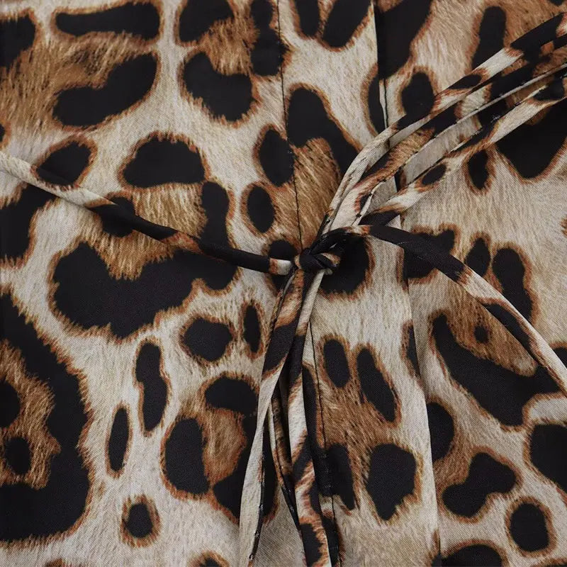 luipaardprint overhemd met lange mouwen - Bakkermode.nl