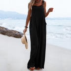 Jumpsuit - trendy casual damesoverall met zakken