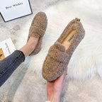 Dames pluche slippers - zachte en gezellige binnenschoenen voor thuisgebruik