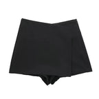Asymmetrisch rok short - stijlvolle en multifunctionele damesbottoms